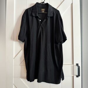 The Foundry Supply Co Black Collared Shirt Size 3XL